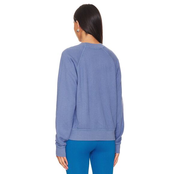 Spiritual Gangster Visionary Forever Crew Pullover Sweatshirt Pacific Blue M NWT - Picture 3 of 9